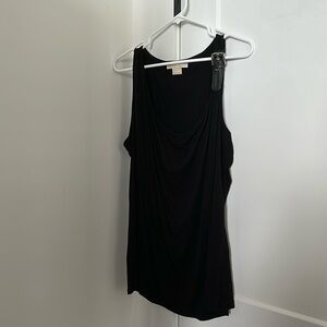 Michael Kors Black buckle top
